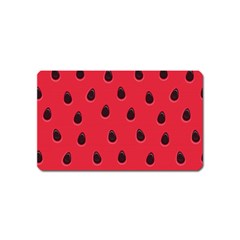 Seamless-watermelon-surface-texture Magnet (name Card) by Salman4z