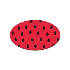 Seamless-watermelon-surface-texture Sticker Oval (10 Pack) by Salman4z