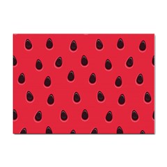 Seamless-watermelon-surface-texture Sticker A4 (10 Pack) by Salman4z