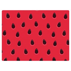 Seamless-watermelon-surface-texture Two Sides Premium Plush Fleece Blanket (extra Small) by Salman4z