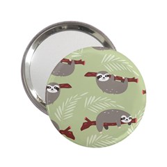 Sloths-pattern-design 2 25  Handbag Mirrors by Salman4z