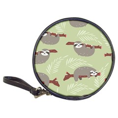 Sloths-pattern-design Classic 20-cd Wallets by Salman4z