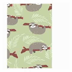 Sloths-pattern-design Small Garden Flag (two Sides) by Salman4z