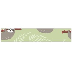 Sloths-pattern-design Large Premium Plush Fleece Scarf  by Salman4z