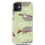 Sloths-pattern-design iPhone 12/12 Pro TPU UV Print Case Front