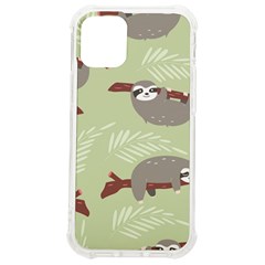 Sloths-pattern-design Iphone 12 Mini Tpu Uv Print Case	 by Salman4z