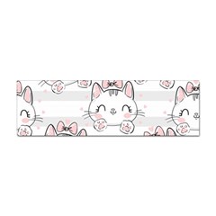 Cat-with-bow-pattern Sticker Bumper (100 Pack) by Salman4z