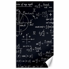 Mathematical-seamless-pattern-with-geometric-shapes-formulas Canvas 40  X 72  by Salman4z