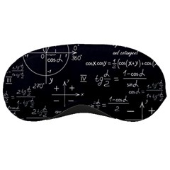 Mathematical-seamless-pattern-with-geometric-shapes-formulas Sleeping Mask by Salman4z