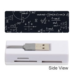 Mathematical-seamless-pattern-with-geometric-shapes-formulas Memory Card Reader (stick) by Salman4z