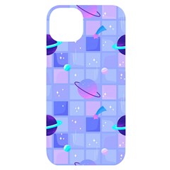 Seamless-pattern-pastel-galaxy-future Iphone 14 Plus Black Uv Print Case