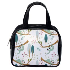 Pattern-sloth-woodland Classic Handbag (one Side) by Salman4z