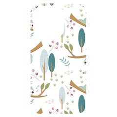 Pattern-sloth-woodland Iphone 14 Pro Black Uv Print Case