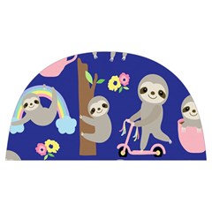 Hand-drawn-cute-sloth-pattern-background Anti Scalding Pot Cap by Salman4z