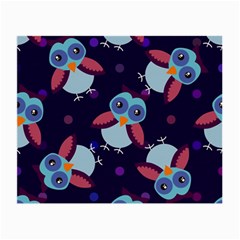 Owl-pattern-background Small Glasses Cloth by Salman4z