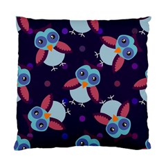 Owl-pattern-background Standard Cushion Case (one Side) by Salman4z