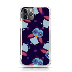 Owl-pattern-background Iphone 11 Pro 5 8 Inch Tpu Uv Print Case by Salman4z