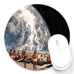 Astronomical Summer View Round Mousepad Front