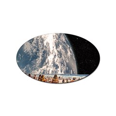 Astronomical Summer View Sticker (oval) by Jack14