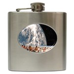 Astronomical Summer View Hip Flask (6 oz) Front