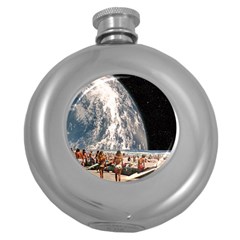 Astronomical Summer View Round Hip Flask (5 Oz) by Jack14