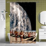 Astronomical Summer View Shower Curtain 48  x 72  (Small)  Curtain(48  X 72 ) - 42.18 x64.8  Curtain(48  X 72 )