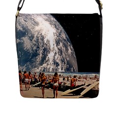 Astronomical Summer View Flap Closure Messenger Bag (l) by Jack14