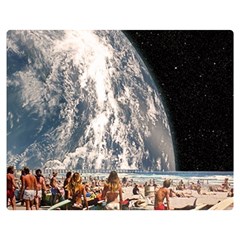 Astronomical Summer View Premium Plush Fleece Blanket (medium) by Jack14