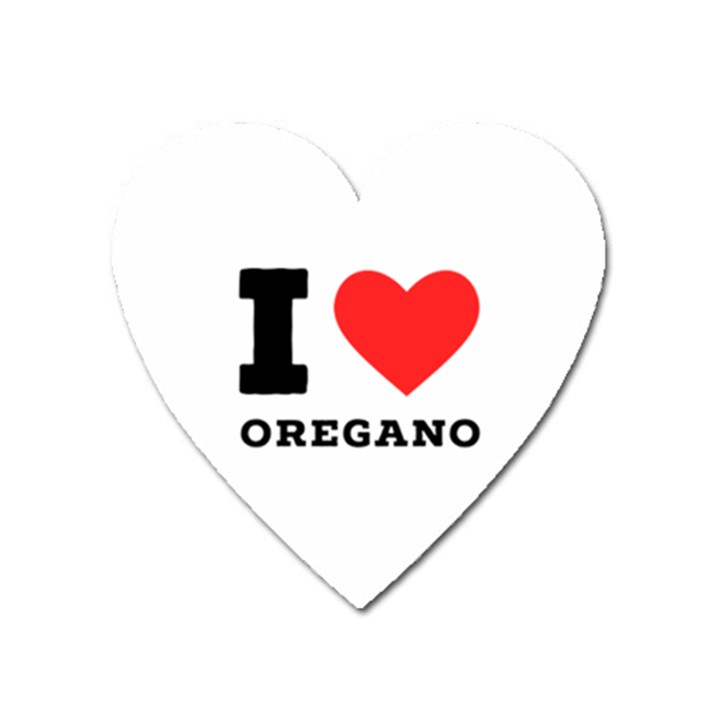 I love oregano Heart Magnet