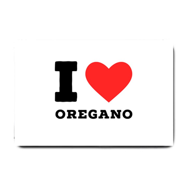 I love oregano Small Doormat