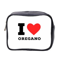 I Love Oregano Mini Toiletries Bag (two Sides) by ilovewhateva