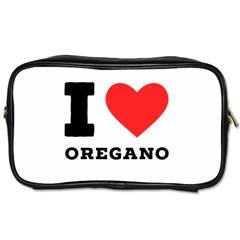 I Love Oregano Toiletries Bag (one Side) by ilovewhateva