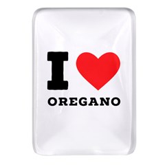 I Love Oregano Rectangular Glass Fridge Magnet (4 Pack) by ilovewhateva