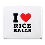 I love rice balls Large Mousepad Front