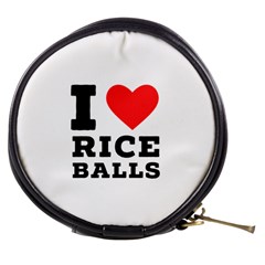 I Love Rice Balls Mini Makeup Bag by ilovewhateva