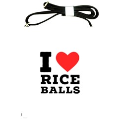 I Love Rice Balls Shoulder Sling Bag by ilovewhateva