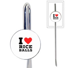 I Love Rice Balls Book Mark by ilovewhateva