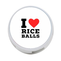 I Love Rice Balls 4-port Usb Hub (two Sides) by ilovewhateva