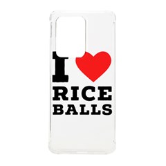 I Love Rice Balls Samsung Galaxy S20 Ultra 6 9 Inch Tpu Uv Case by ilovewhateva