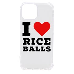 I Love Rice Balls Iphone 13 Mini Tpu Uv Print Case by ilovewhateva