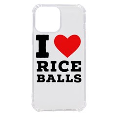 I Love Rice Balls Iphone 13 Pro Max Tpu Uv Print Case by ilovewhateva