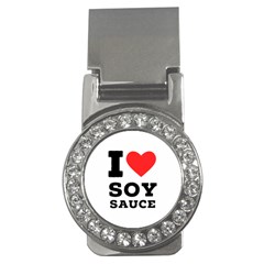 I Love Soy Sauce Money Clips (cz)  by ilovewhateva