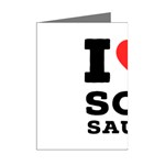 I love soy sauce Mini Greeting Cards (Pkg of 8) Right