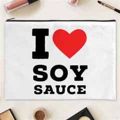 I Love Soy Sauce Cosmetic Bag (xxxl) by ilovewhateva