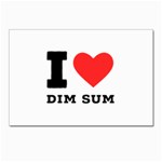 I love dim sum Postcards 5  x 7  (Pkg of 10) Front