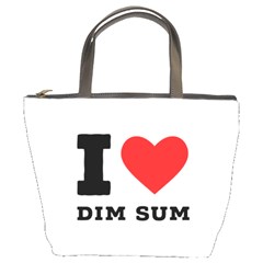 I Love Dim Sum Bucket Bag by ilovewhateva