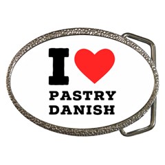 I Love Pastry Danish Belt Buckles by ilovewhateva