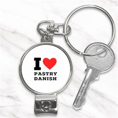 I Love Pastry Danish Nail Clippers Key Chain by ilovewhateva