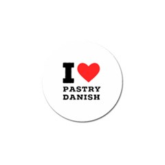 I Love Pastry Danish Golf Ball Marker (4 Pack) by ilovewhateva