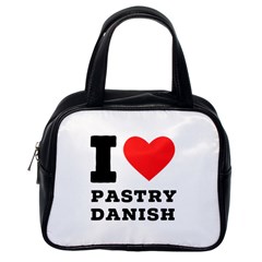 I Love Pastry Danish Classic Handbag (one Side) by ilovewhateva